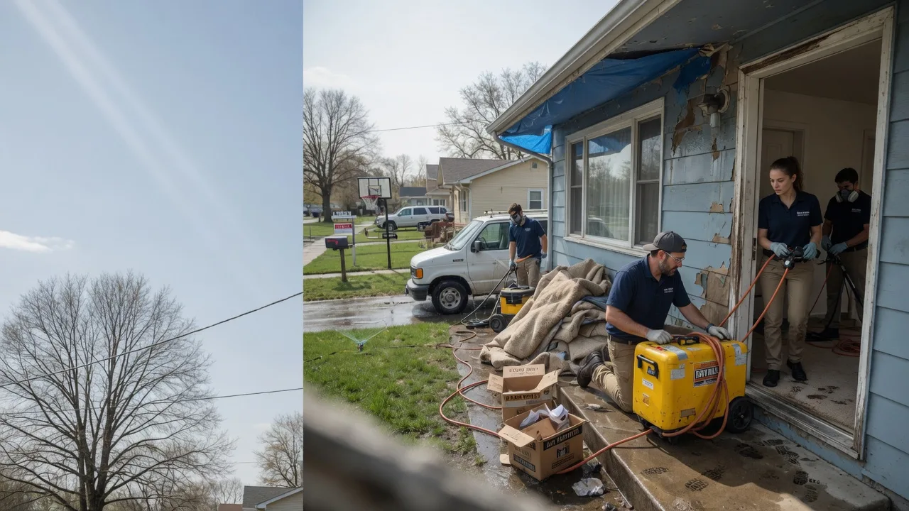 Basement Flood Cleanup in Recluse, WY near me